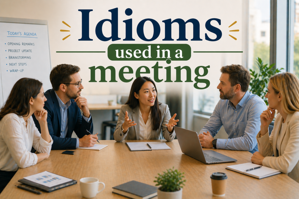 Meetings Idioms