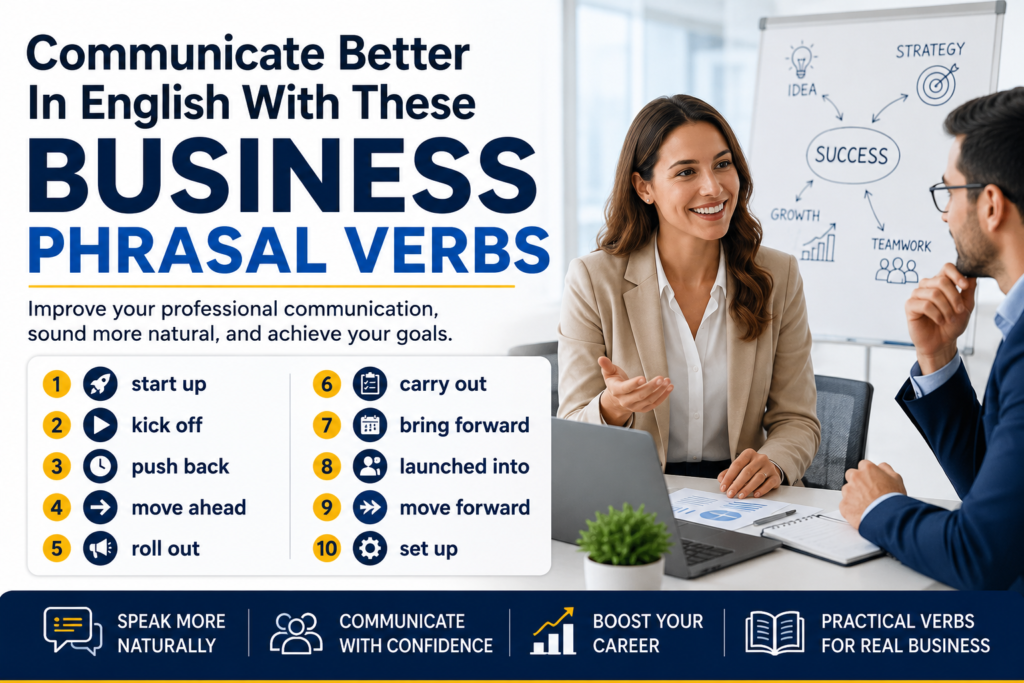Business Phrasal Verbs