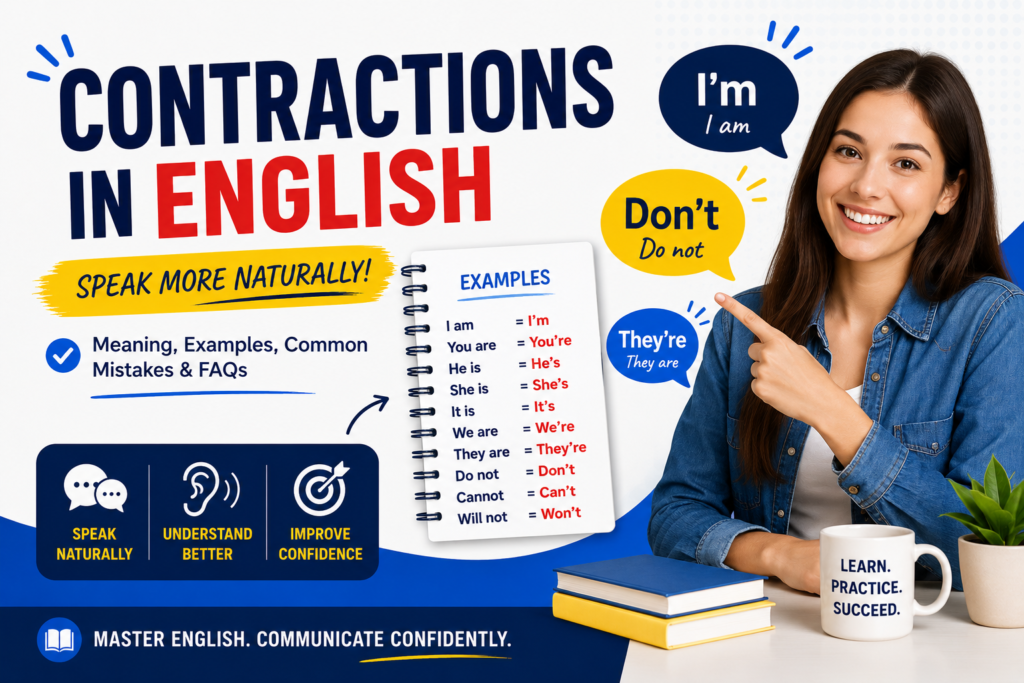 Contractions in English