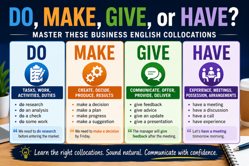 Do Make Give Had