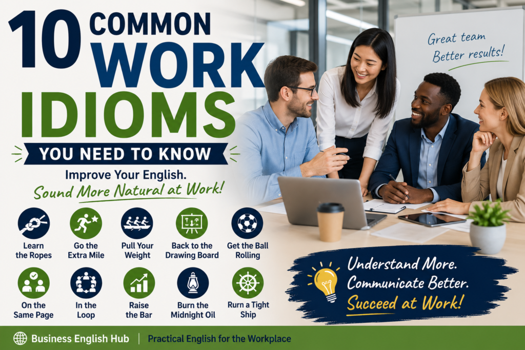 Work idioms